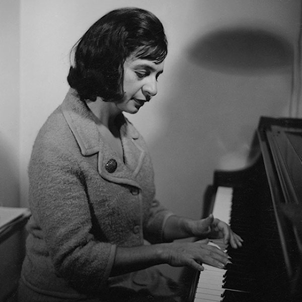 Ursula Mamlok in den 60ern